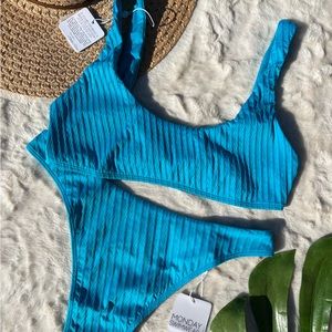 Monday Swim Bralette Top and Cheeky Bottom
